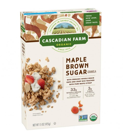 Cascadian Farm Mapple Brwsug Granola (6x15OZ )