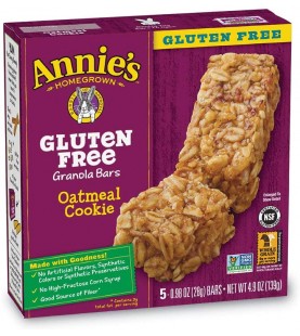 Annie's Chewy Gluten Free Granola Bars Oatmeal Cookie (12x5 PK )