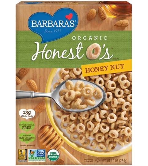 Barbara's Bakery Honest O's Honeynut (6x10OZ )