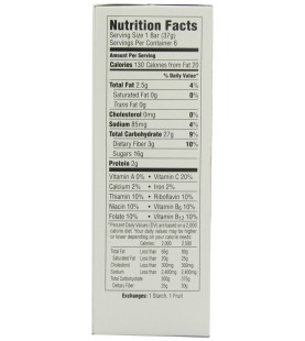 Health Valley Strawberry Cobbler Cereal Bar (6x7.9 Oz)