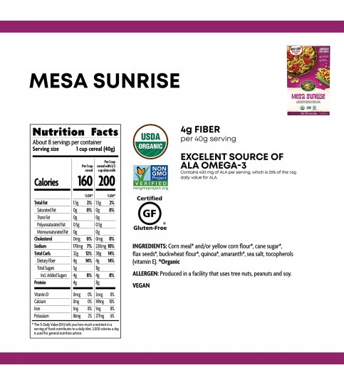 Nature's Path Mesa Sunrise F Cereal (12x10.6 Oz)