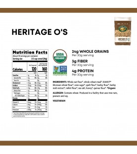 Nature's Path Heritage O's Cereal (6x32 Oz)