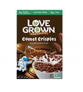 Love Grown Chocolate Comet CrispiesL (6x9.5 OZ)