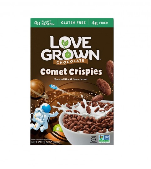 Love Grown Chocolate Comet CrispiesL (6x9.5 OZ)