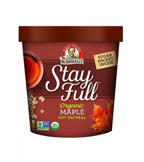 Dr. McDougall's Maple 4 Grain Hot Cereal Cup (6x2.5 Oz)