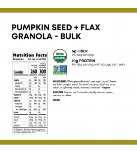 Nature's Path Flax Plus W/P Granola (1x25lb)