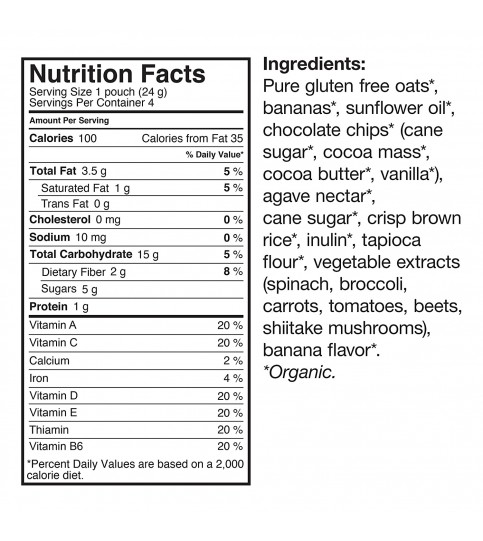 Made Good Granola Minis Chocolate Banana (6x3.4 OZ)