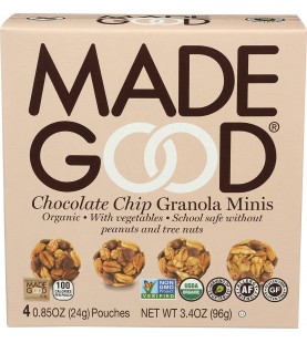 Made Good Granola Minis Chocolate Chip (6x3.4 OZ)