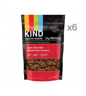 Kind Healthy Grains Dark Chocolate Whole Grain Clusters (6x11 OZ)