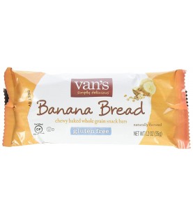 Van's Snack Bars Banana Bread (6x5 PACK)