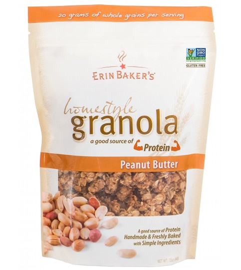 Erin Baker's Peanutbutter Granola (6x12Oz)