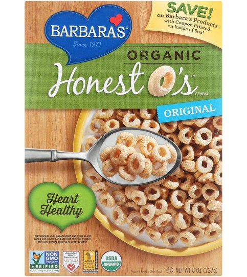 Barbara's Bakery Honest O's Original (6x8OZ )