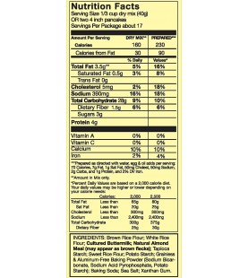 Pamela's Pancake & Baking Mix Gluten Free (6x24 Oz)