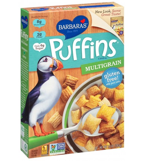 Barbara's Multigrain Puffin Cereal (12x10 Oz)