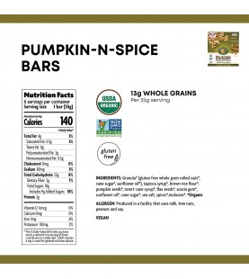 Nature's Path Pmpkn/Spice Bar (6x7.4OZ )