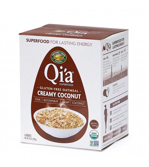 Nature's Path Qi'a Superfoods Hot Oatmeal Creamy Coconut (6x8 OZ)