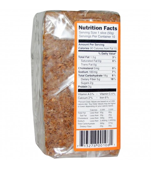 Bavarian Breads Sunflower Seed Rye Bread (6x17.6Oz)