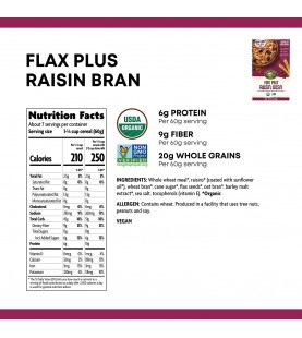 Nature's Path Flax Plus Raisin Bran Cereal (12x14 Oz)