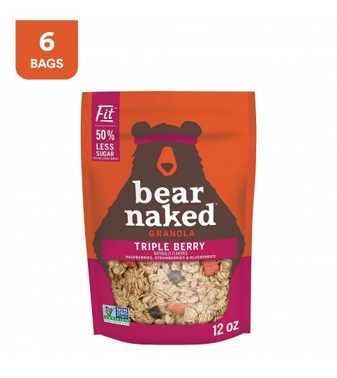 Bear Naked Fit Triple Berry Crunch Granola (6x12Oz)