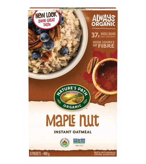 Nature's Path Maple Nut Oatmeal Pouch (6x8x1.75Oz)