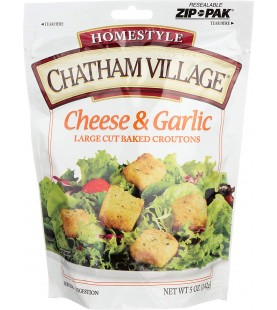 Chatham Village Cheese & Garlic Croutons (12x5 Oz)