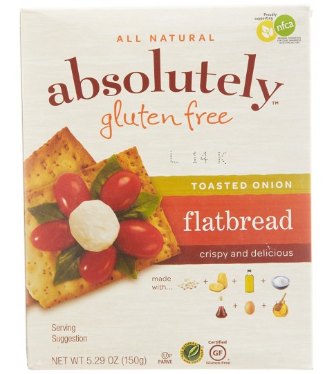 Absolutely Gluten Free Flatbread Toasted Onion (12x5.29Oz)