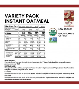 Nature's Path Variety Oatmeal Pouch (6x8x1.7 Oz)