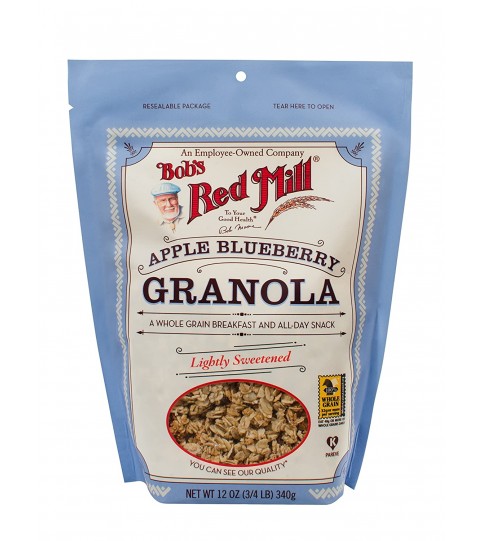 Bob's Red Mill Apple BlueBerry Granola Nf (4x12OZ )