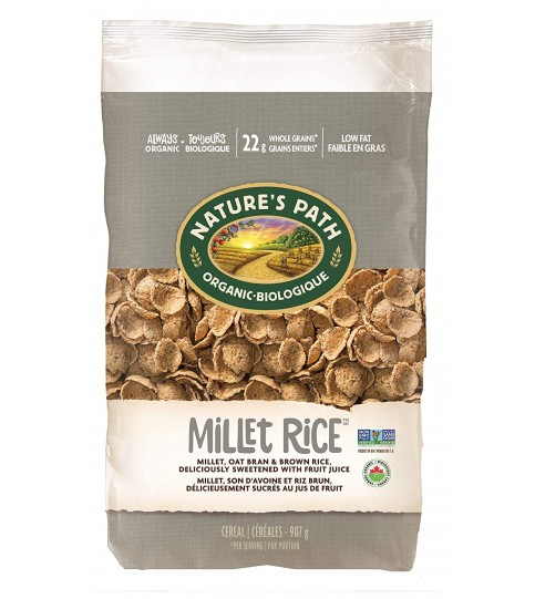 Nature's Path Millet Rice Flake Cereal (6x32 Oz)