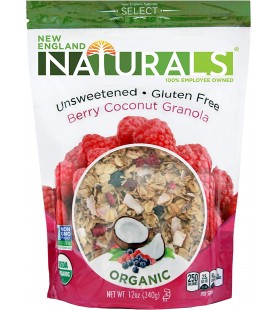 New England Naturals Berry Coconut Granola Uns (6x12OZ )