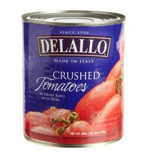 De Lallo Crsh Tom In Juice (6x28OZ )