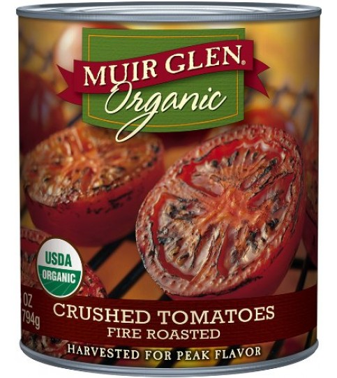 Muir Glen Crushed Fire Roasted Tomato (12x28 Oz)