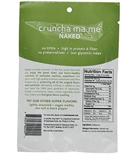 Cruncha Ma-Me Edamame Naked (8x0.7OZ )