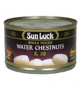 Sun Luck Whole Peeled Water Chestnuts (12x8 Oz)