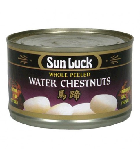 Sun Luck Whole Peeled Water Chestnuts (12x8 Oz)