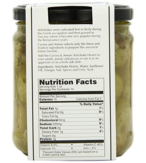 Cucina & Amore Artick Whole Marinated (6x14.5OZ )