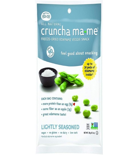 Cruncha Ma-Me Edamame Light Slt (8x0.7OZ )