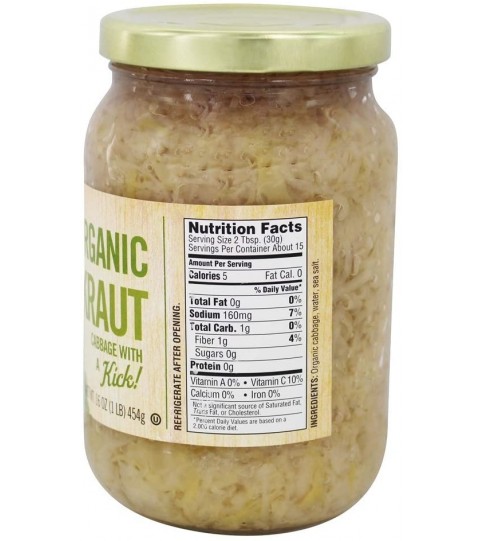 Woodstock Sauerkraut (12x16OZ )