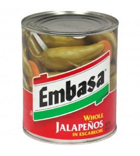 Embasa Whole Jalapenos (12x26OZ )