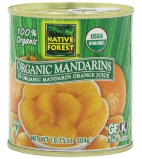 Native Forest Whole Mandarin Oranges (6x10.75 Oz)