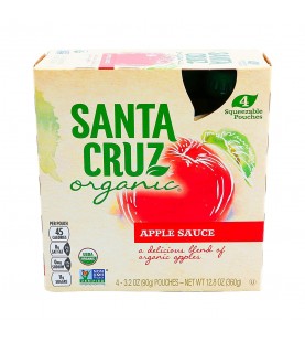 Santa Cruz Organic Applesauce Original (6X4 Ct)