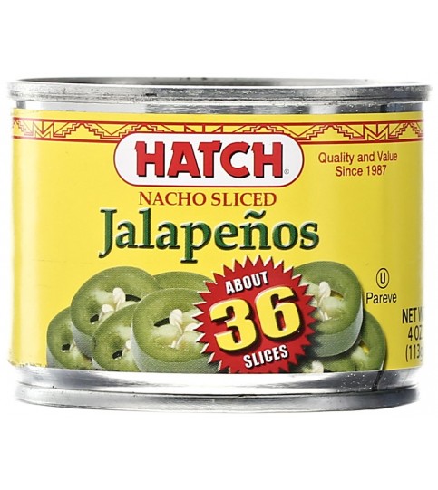 Hatch Farms, Inc. Sliced Jalapenos (12x4OZ ) $11.85