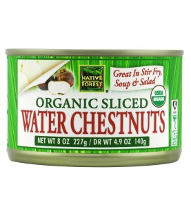 Native Forest Sliced Water Chestnut (6x8 OZ)