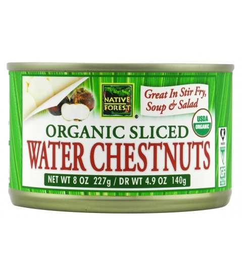 Native Forest Sliced Water Chestnut (6x8 OZ)