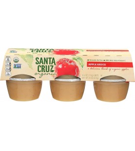 Santa Cruz Applesauce (12x6x4 Oz)