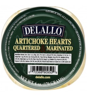 De Lallo Marinated Artichoke Hearts (12x6 Oz)