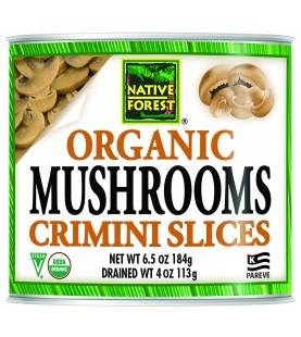 Native Forest Organic Sliced Crimini Mushroomss (12x7Oz)