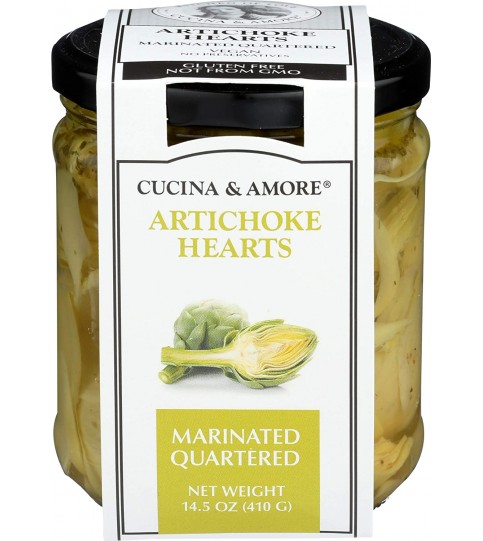 Cucina & Amore Artick Qtr Marinated (6x14.5OZ )