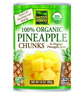 Native Forest Pineappleple Chunks (6x14 Oz)