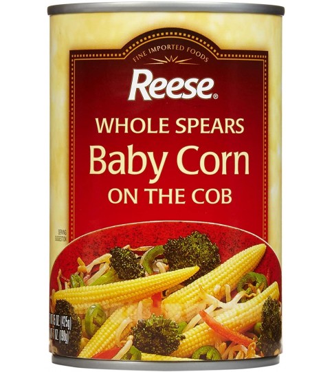 Reese Whole Spear Baby Corn On Cob (12x15Oz)